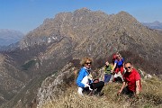 Anello Monte Ocone (1410 m) e Corna Camozzera (1452 m) dal Pertus (1300 m) l’8 aprile 2017 - FOTOGALLERY